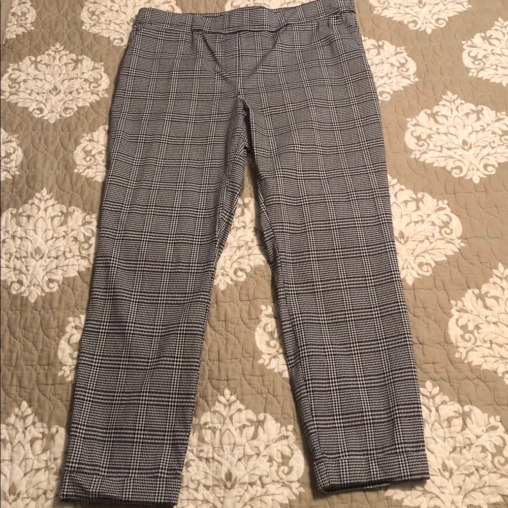 Super cut cuffed ankle pants with pockets
